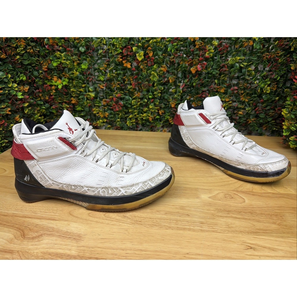Air Jordan XXII OG "Chicago Home" Basketball Shoes White Black Red Men's 12 2007 - Picture 4 of 11